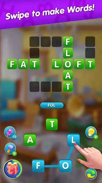 Travel words: Word find games (Мод Безлимитные подсказки и открыты уровни) — скриншот 1 Travel words: Word find games (Мод Безлимитные подсказки и открыты уровни) — скриншот 1