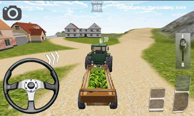 Tractor Farming Simulator 3D на Андроид — Мод Безлимитные деньги и топливо — скриншот 2 Tractor Farming Simulator 3D на Андроид — Мод Безлимитные деньги и топливо — скриншот 2