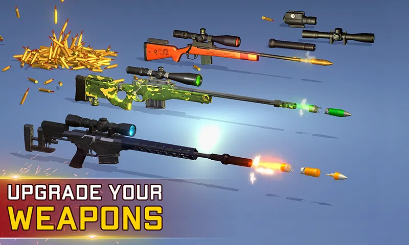 Sniper Gun Shooting game — Безлимитные патроны и точная стрельба — скриншот 4 Sniper Gun Shooting game — Безлимитные патроны и точная стрельба — скриншот 4