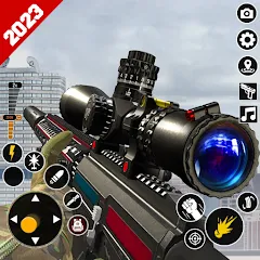 Sniper Gun Shooting game — Безлимитные патроны и точная стрельба