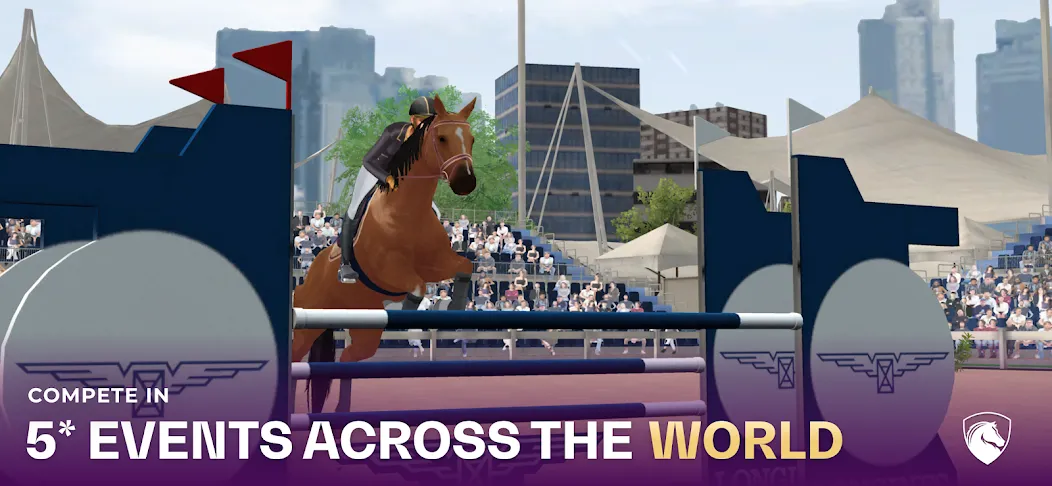Скачать FEI Equestriad World Tour на Андроид — Безлимитные деньги и все лошади — скриншот 2
