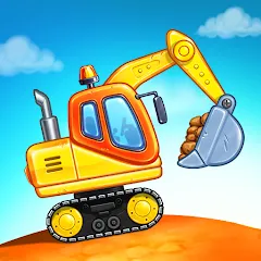 Взлом Kids truck games Build a house — Без рекламы и все машины