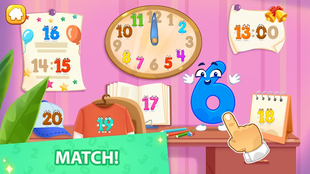 Numbers for kid Learn to count на Андроид — Разблокированы все задания и режимы — скриншот 3 Numbers for kid Learn to count на Андроид — Разблокированы все задания и режимы — скриншот 3