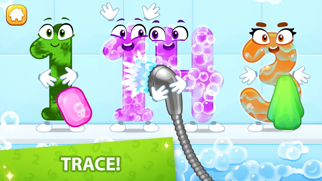 Numbers for kid Learn to count на Андроид — Разблокированы все задания и режимы — скриншот 4 Numbers for kid Learn to count на Андроид — Разблокированы все задания и режимы — скриншот 4