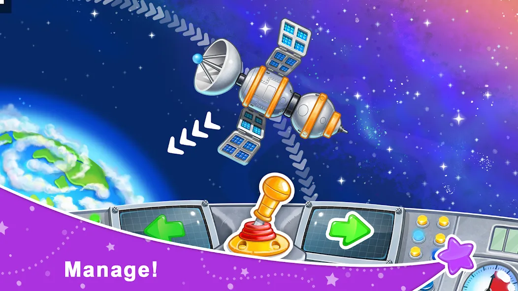 Скачать Rocket 4 space games Spaceship — Бесконечное топливо и открытые уровни — скриншот 5