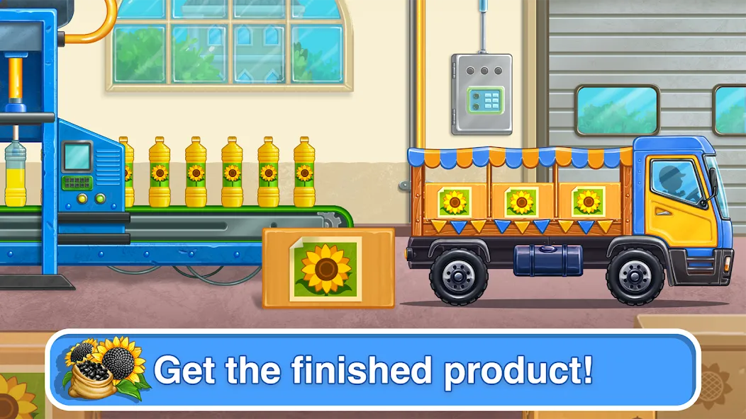 Скачать Tractor, car: kids farm games — Безлимитные монеты и все тракторы открыты — скриншот 4