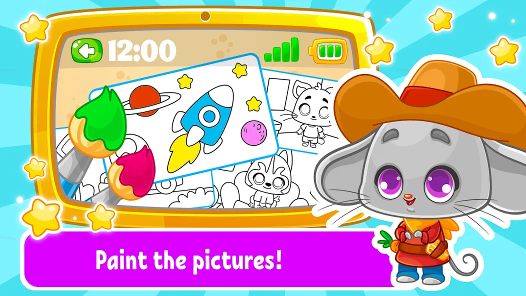 Babyphone & tablet: baby games (Мод Разблокированы все игры и функции) — скриншот 3