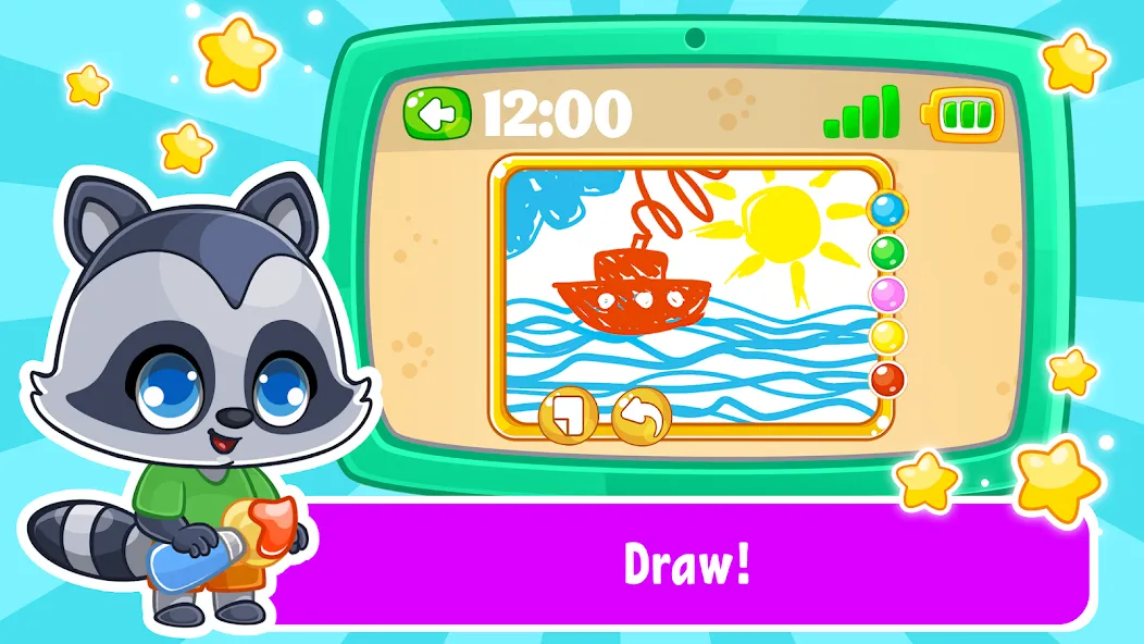 Babyphone & tablet: baby games (Мод Разблокированы все игры и функции) — скриншот 4