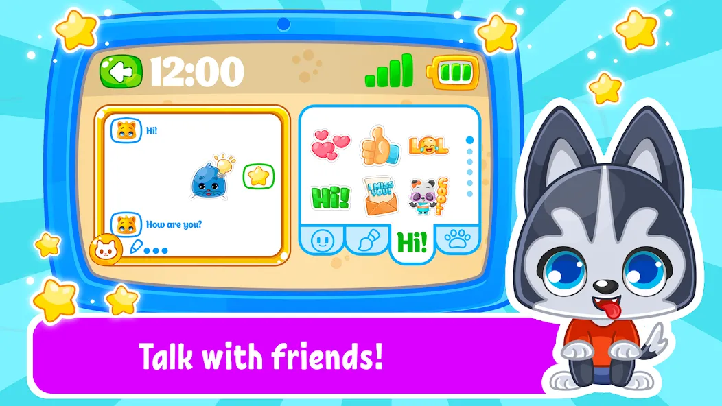 Babyphone & tablet: baby games (Мод Разблокированы все игры и функции) — скриншот 5