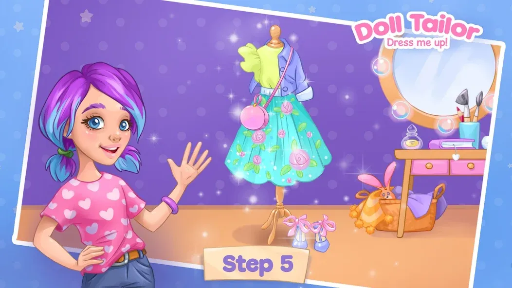 Fashion Dress up girls games — Мод: Безлимитные монеты и все наряды — скриншот 5
