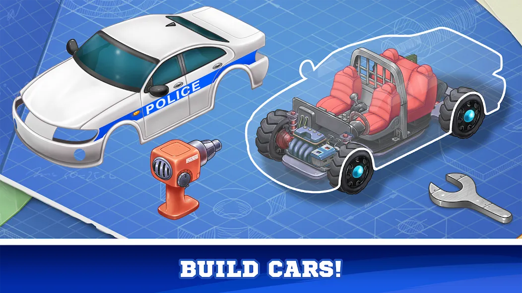 Kids Cars Games build a truck MOD — Безлимитные деньги и все машины открыты на Андроид — скриншот 2 Kids Cars Games build a truck MOD — Безлимитные деньги и все машины открыты на Андроид — скриншот 2