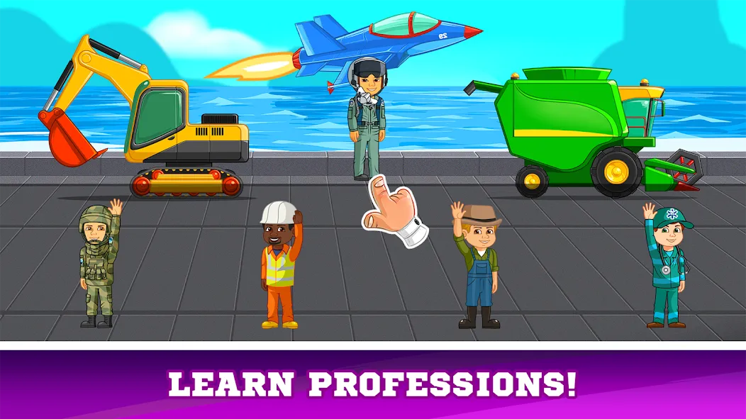 Kids Cars Games build a truck MOD — Безлимитные деньги и все машины открыты на Андроид — скриншот 5 Kids Cars Games build a truck MOD — Безлимитные деньги и все машины открыты на Андроид — скриншот 5