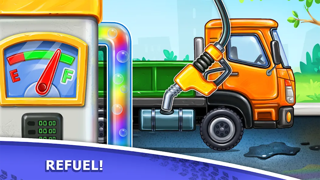 Truck games - build a house на Андроид — Мод Безлимитные деньги и ресурсы — скриншот 2
