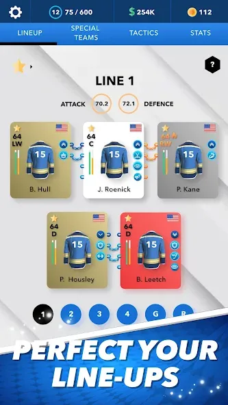 World Hockey Manager 24 на Андроид — Безлимитные деньги и ресурсы — скриншот 1 World Hockey Manager 24 на Андроид — Безлимитные деньги и ресурсы — скриншот 1