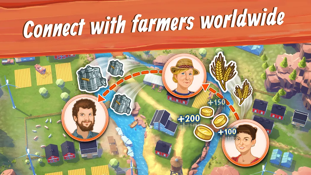 Скачать Big Farm: Mobile Harvest — Безлимитные деньги и ресурсы — скриншот 5