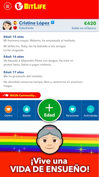 Скачать BitLife Español на телефон — Безлимитные деньги и все профессии — скриншот 4 Скачать BitLife Español на телефон — Безлимитные деньги и все профессии — скриншот 4