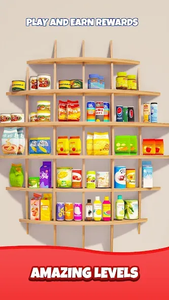 Match Triple Goods 3D — Без рекламы и подсказок — скриншот 5