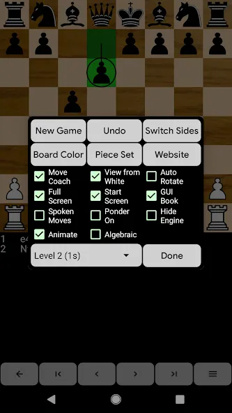Chess for Android на Андроид — Открыты все фигуры и режимы — скриншот 3 Chess for Android на Андроид — Открыты все фигуры и режимы — скриншот 3