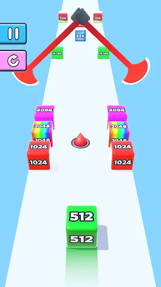 Jelly Run 2048 MOD APK — Безлимитные монеты и все уровни — скриншот 5 Jelly Run 2048 MOD APK — Безлимитные монеты и все уровни — скриншот 5