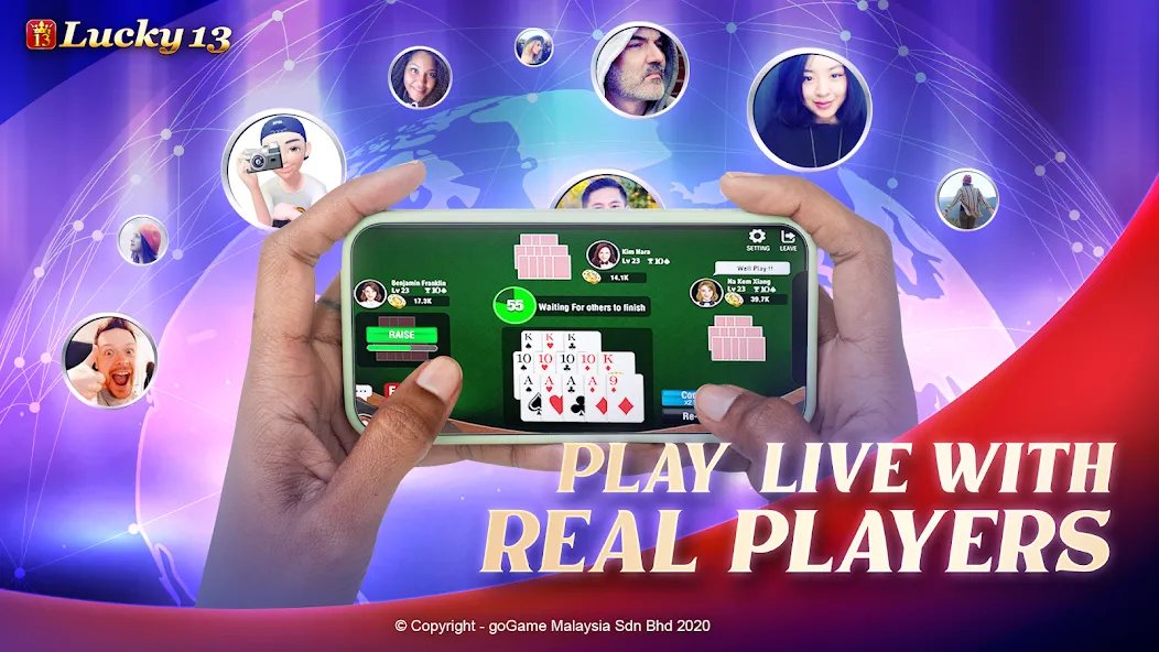 Скачать Lucky 13: 13 Poker Puzzle MOD APK — Безлимитные монеты и подсказки — скриншот 5