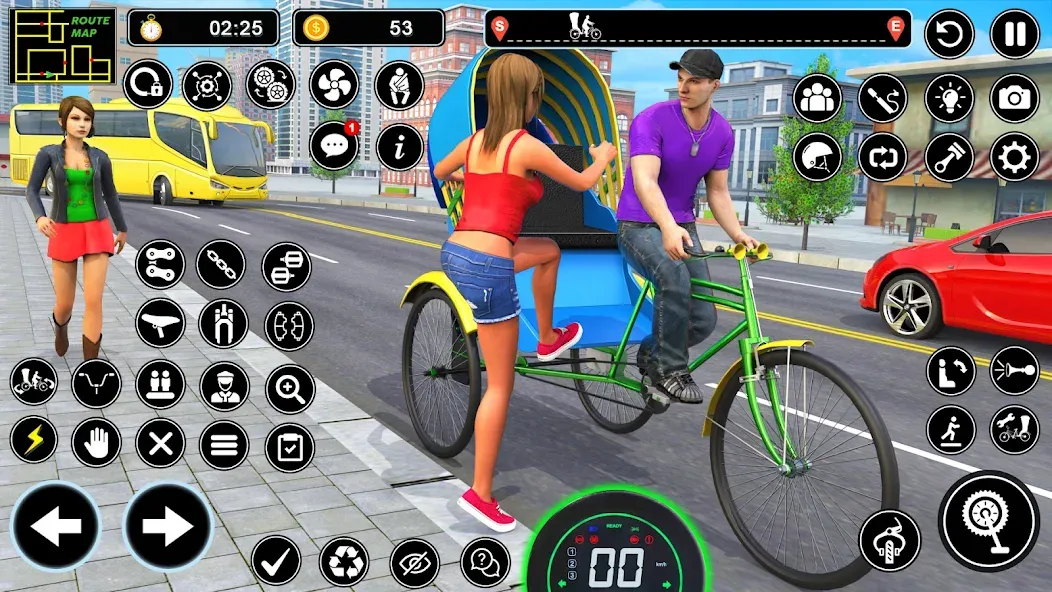 Скачать BMX Cycle Games 3D Cycle Race с модом — Безлимитные деньги и все велосипеды — скриншот 2