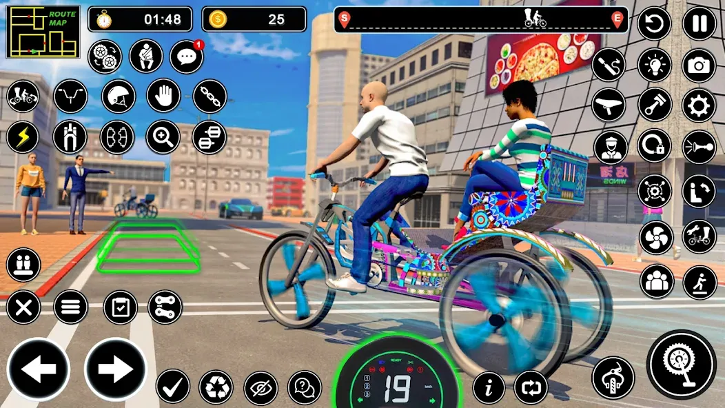Скачать BMX Cycle Games 3D Cycle Race с модом — Безлимитные деньги и все велосипеды — скриншот 4
