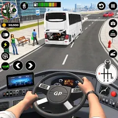 Скачать Bus Simulator - Driving Games на телефон — Безлимитные деньги и топливо