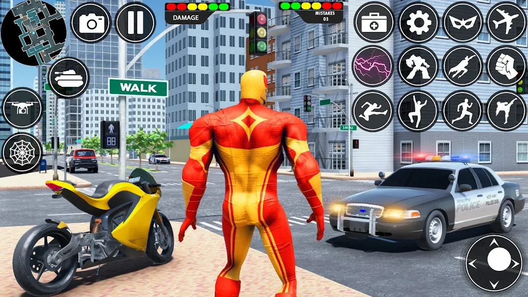 Rope Hero: Speed Hero Games — Взломанная версия (Безлимитные деньги и суперскорость) — скриншот 3