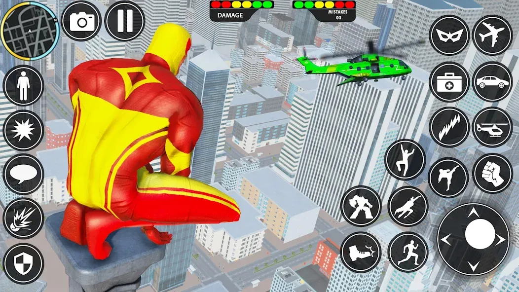 Rope Hero: Speed Hero Games — Взломанная версия (Безлимитные деньги и суперскорость) — скриншот 5