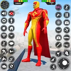 Rope Hero: Speed Hero Games — Взломанная версия (Безлимитные деньги и суперскорость)