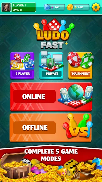 Скачать Multiplayer Dice Ludo Games на Андроид — Безлимитные монеты и всё открыто — скриншот 1 Скачать Multiplayer Dice Ludo Games на Андроид — Безлимитные монеты и всё открыто — скриншот 1