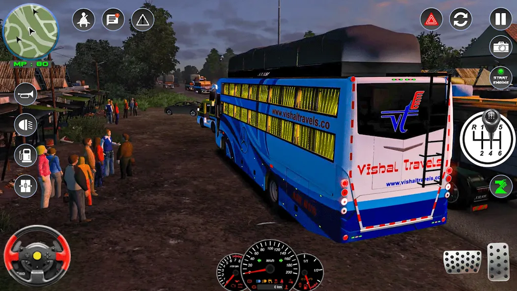 Скачать взломанную City Bus Driving: Bus Games 3D — Безлимитные деньги и все автобусы открыты — скриншот 4