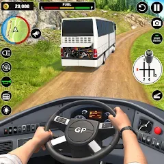 Скачать Offroad Bus Simulator Bus Game на телефон — Безлимитные деньги и все автобусы открыты