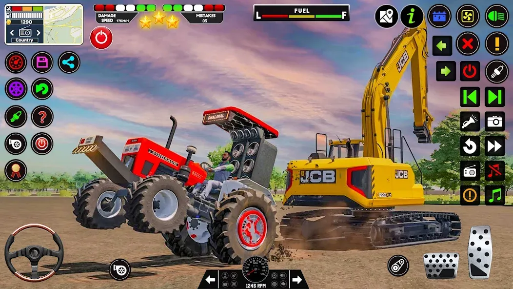 Tractor Driving - Tractor Game Mod APK Без рекламы и много денег — Скачать на Андроид — скриншот 2