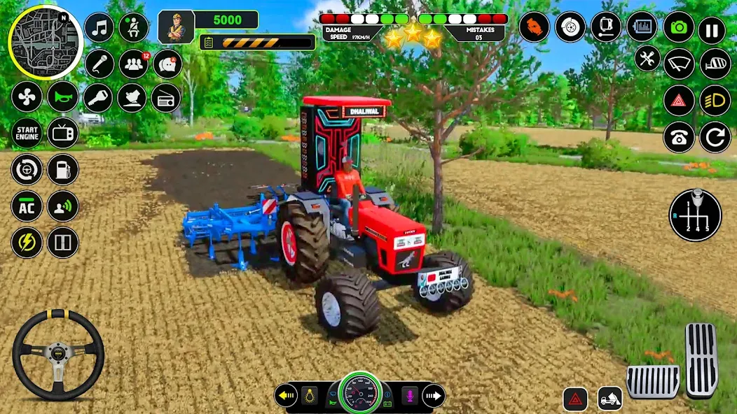 Tractor Driving - Tractor Game Mod APK Без рекламы и много денег — Скачать на Андроид — скриншот 5