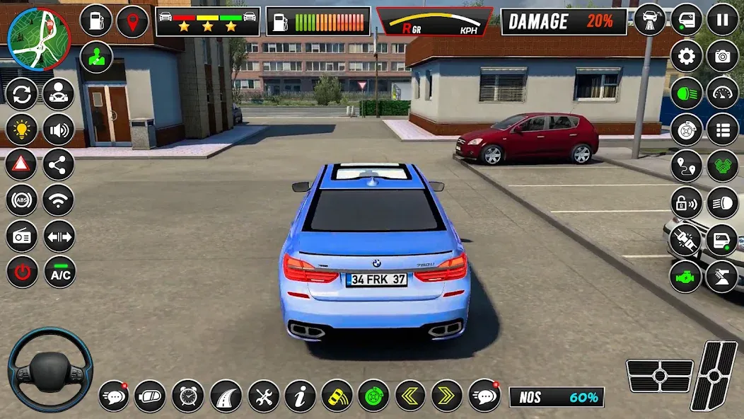 Скачать Car Driving Game - Car Game 3D (Мод: Без рекламы и много денег) на Андроид — скриншот 4