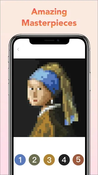 Скачать Pixel Art Book-Color By Number на телефон — Все раскраски и подсказки открыты — скриншот 3