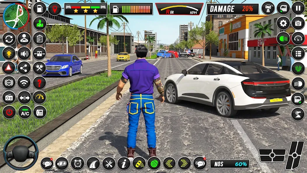 Driving School - Car Games 3D — Мод: Безлимитные деньги и машины открыты — скриншот 1