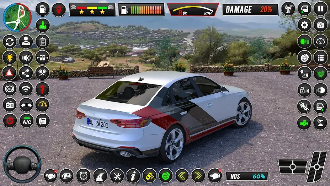 Driving School - Car Games 3D — Мод: Безлимитные деньги и машины открыты — скриншот 4