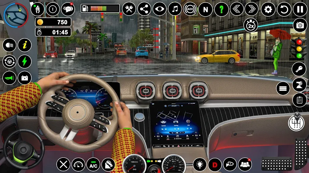 Скачать Russian Taxi Driving Simulator MOD APK — Безлимитные деньги и все машины открыты — скриншот 1