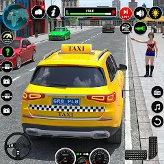 Скачать Russian Taxi Driving Simulator MOD APK — Безлимитные деньги и все машины открыты