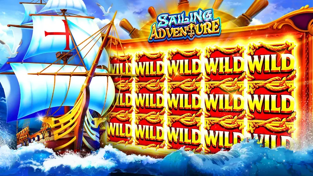 Jackpot World™ - Slots Casino MOD APK на Android — Безлимитные монеты и бонусы — скриншот 4