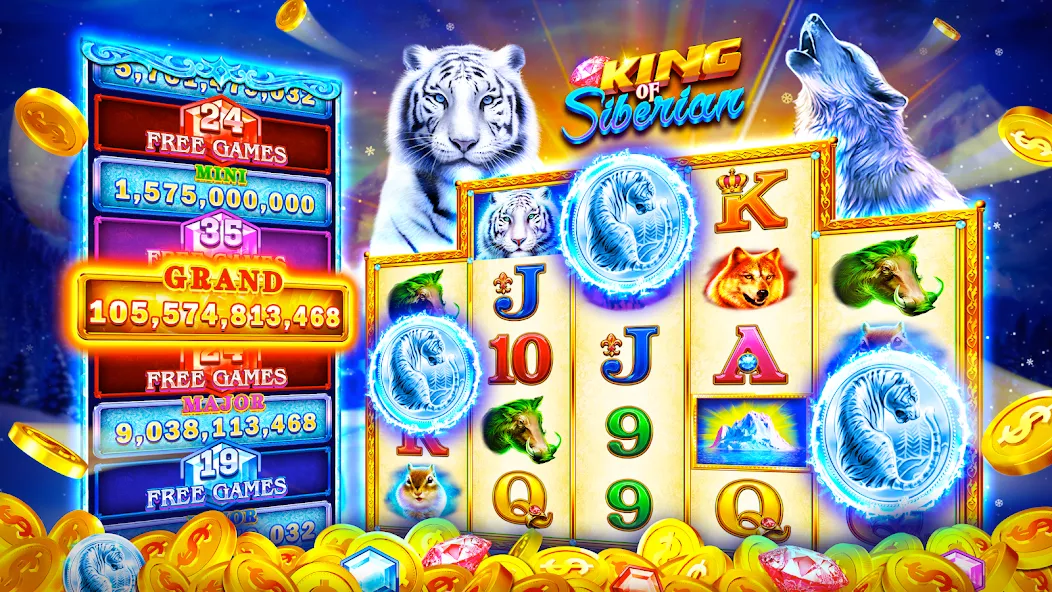 Jackpot World™ - Slots Casino MOD APK на Android — Безлимитные монеты и бонусы — скриншот 5