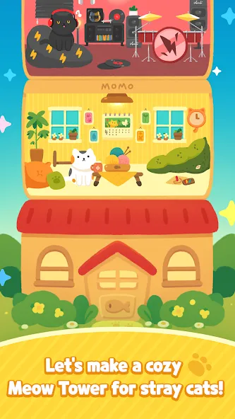 Скачать взломанную Meow Tower: Nonogram (Picross] — Безлимитные подсказки и открыты уровни — скриншот 1