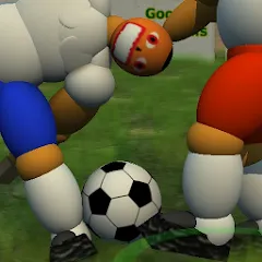 Скачать взломанную Goofball Goals Soccer Game 3D — Безлимитные деньги и все мячи