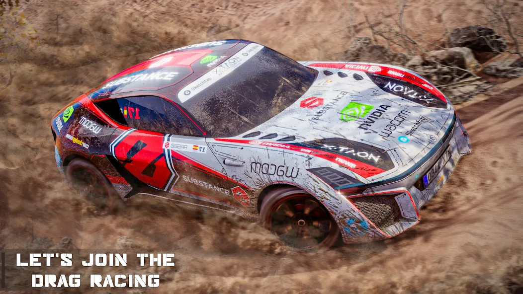 Real Rally Drift & Rally Race MOD APK — Безлимитные деньги и все машины открыты — скриншот 3