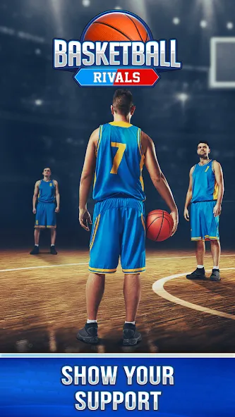 Basketball Rivals: Sports Game — Безлимитные деньги и энергия — скриншот 5