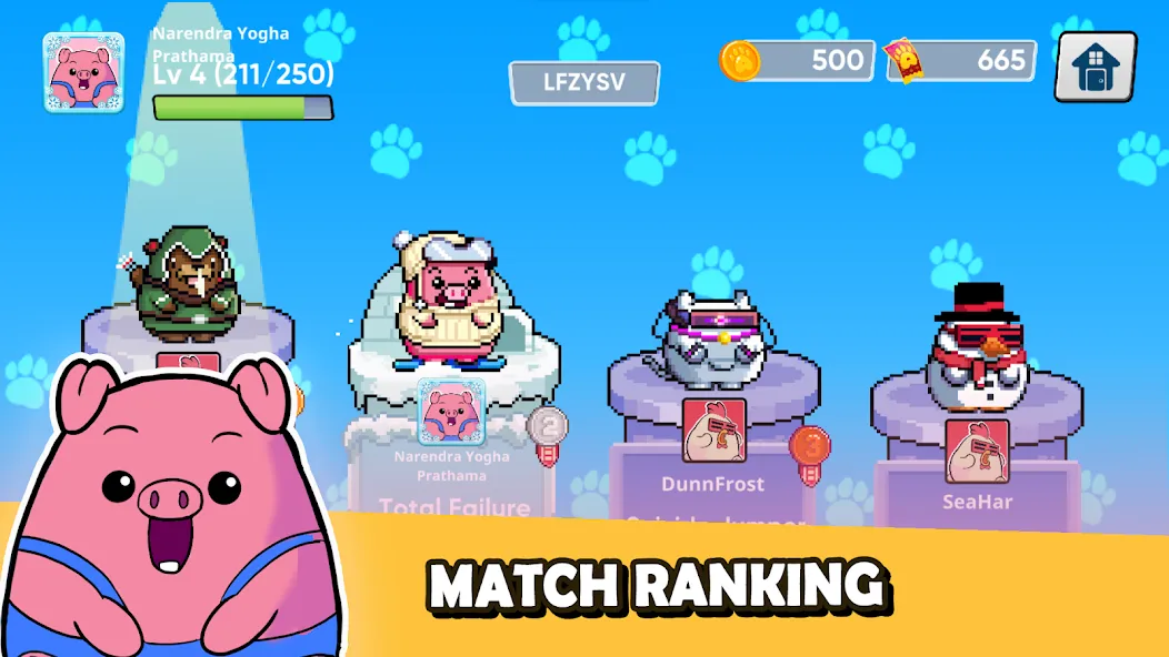 Paw Rumble на Андроид — Мод Безлимитные монеты и разблокированы уровни — скриншот 4