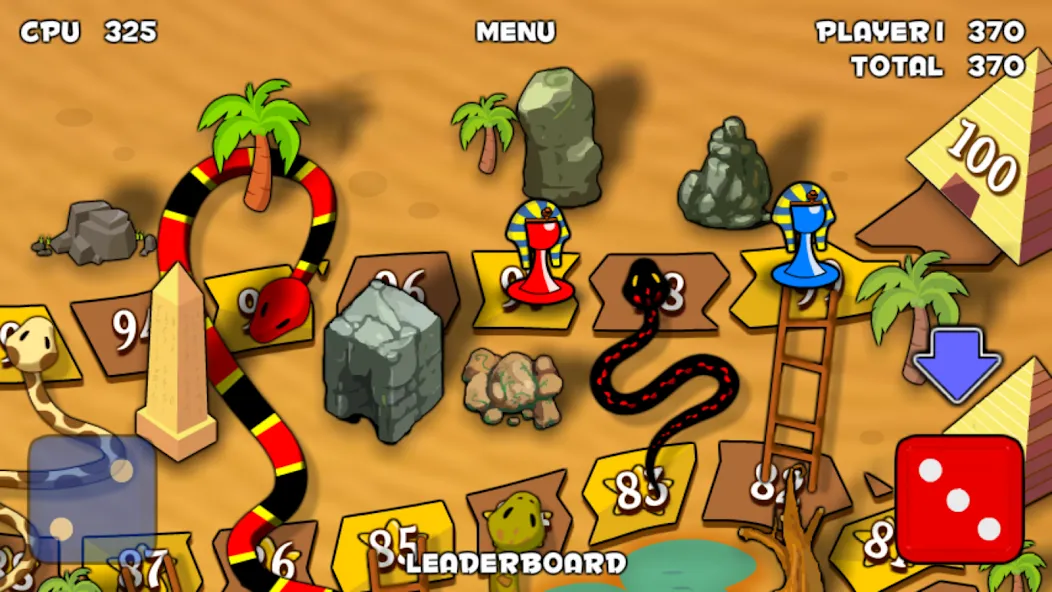 Скачать Snakes and Ladders (Мод: Без рекламы и бесконечные ходы) на Андроид — скриншот 2