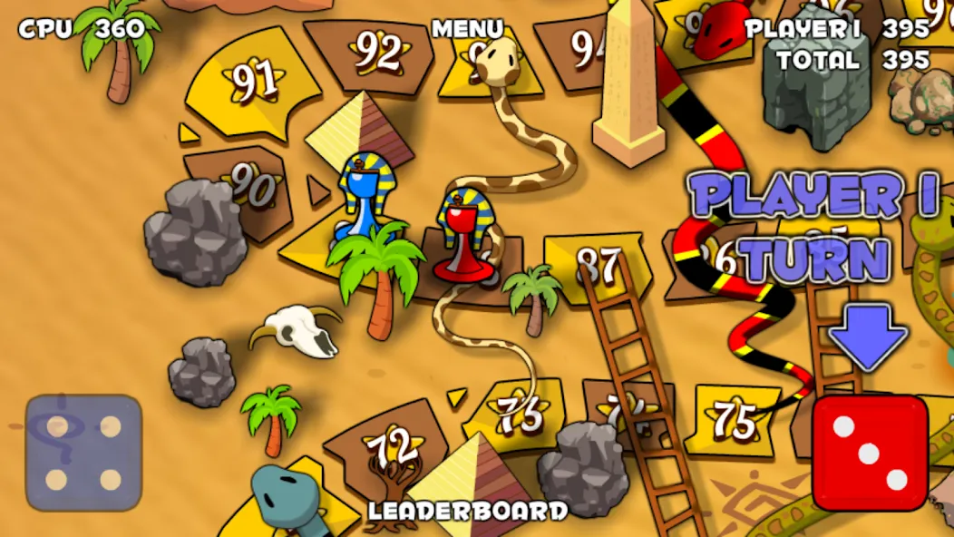 Скачать Snakes and Ladders (Мод: Без рекламы и бесконечные ходы) на Андроид — скриншот 3